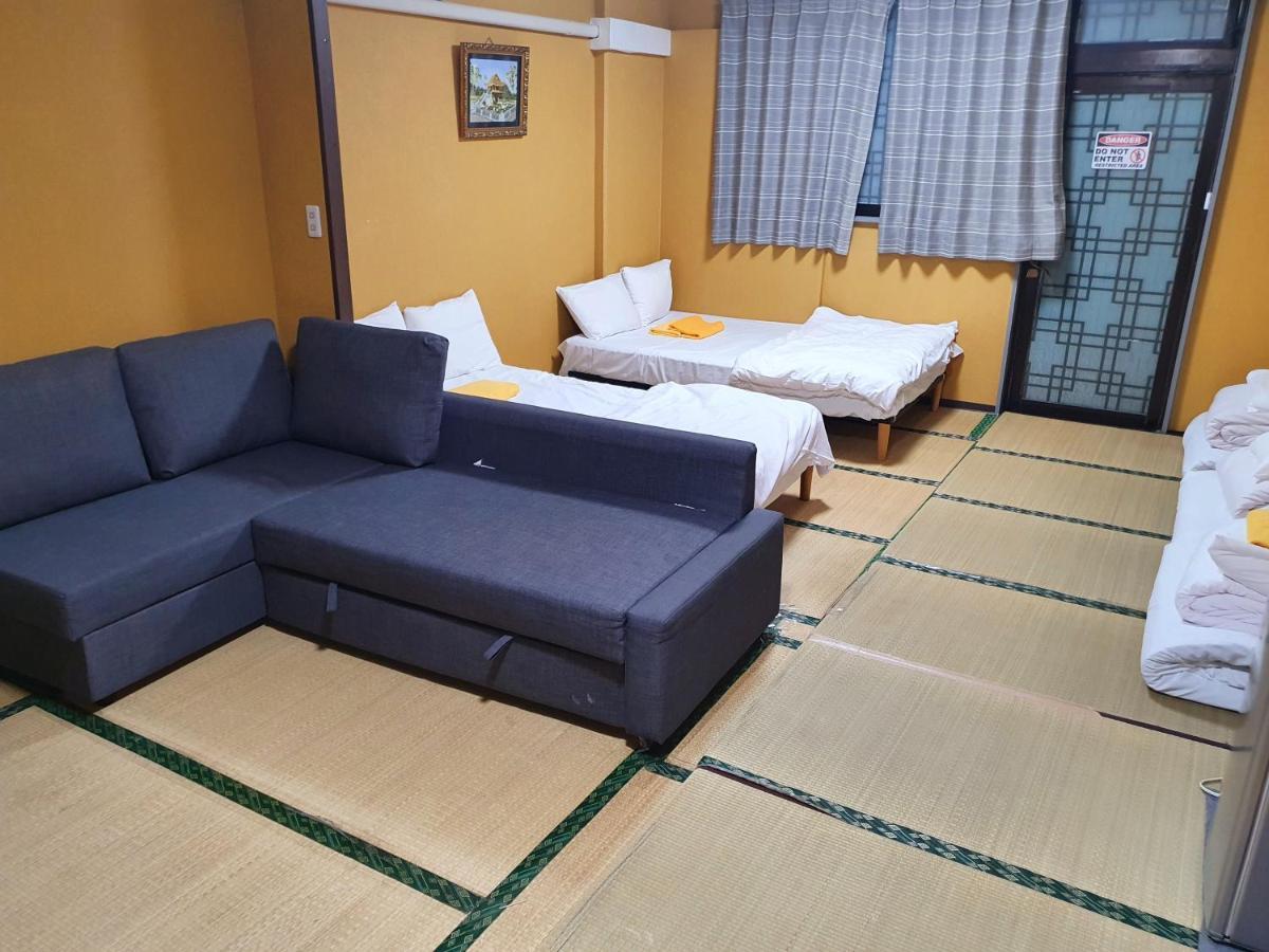 Shinjuku Sky Hostel Tokyo prefektur Exteriör bild